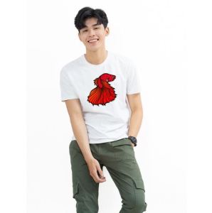 Hình ủi ép nhiệt-Logo Sticker CÁ BETTA-BETTA FISH rất đẹp ủi áo tại nhà-công nghệ in pet chuyển nhiệt ủi trực tiếp bằng bàn ủi.bàn là tại nhà