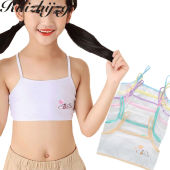 Ruizhijzg Cotton girls underwear development period small Sling Kid vest Sports Young primary school students children bra Slingshot Bra For Kids Slingshot Tits - Lazada