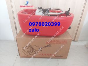 Máy bơm thuyền thả nổi trên ao hồ