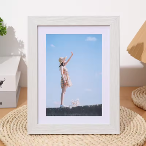 High Quality Wooden Picture Frames for 4R 5R 6R 8R A3 A4 Family Poster Photo Frame Hang Stand