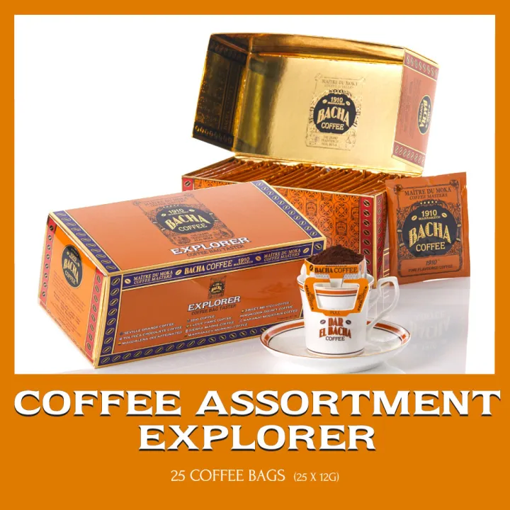 Bacha Coffee | Assorted EXPLORER Coffee Taster, 100% Arabica Beans