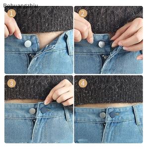Bohuangzhiu 1Pcs Pants Extender Buttons 15mm 18mm Flexible Waist Extenders For Jeans Pants For Women Men Pregnancy Jeans Skirt