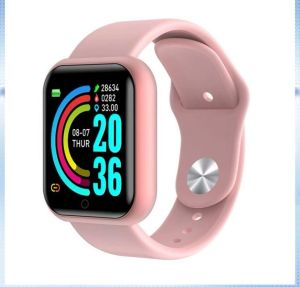 SmartWatch Y68 Sport Tahan Air Smart Bluetooth Watch Heart Rate Gelang Pedometer Pelacak Kebugaran