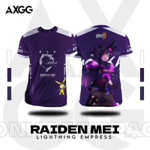 AXGG  Honkai Impact V2 - Raiden Mei Collection  Gaming Shirt