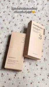 Kem Chống Nắng Nâng Tone Numbuzin No.3 Porcelain Base-Skip Tone Up Beige SPF50+ 50ml
