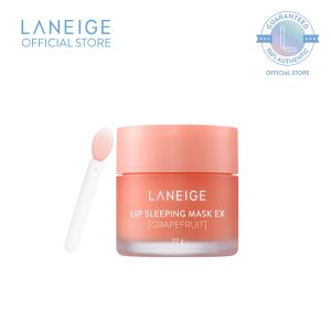 LANEIGE Lip Sleeping Mask EX- Grapefruit 20g -Overnight Lip Sleeping Mask Moisturize Plump and Supple lips