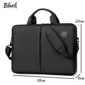 Laptop Carrying Case 15.6-Inch Laptop Bag Durable Water-Repellent Fabric with Strap Business Casual 30x41x6 cm