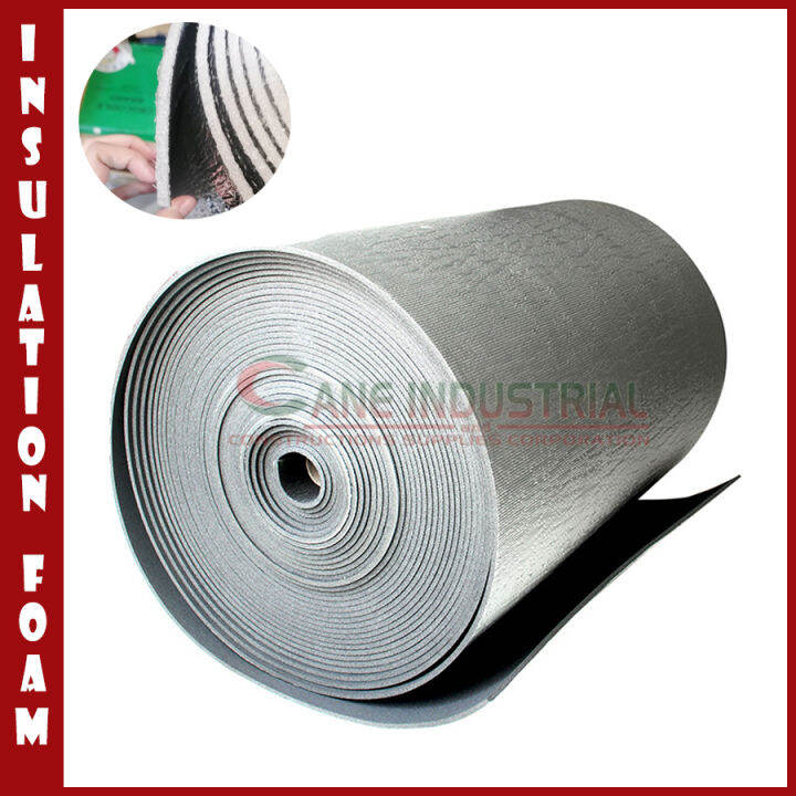 Insulation Foam 5mm /10mm Double sided foil ) Per 1 Meter | Lazada PH