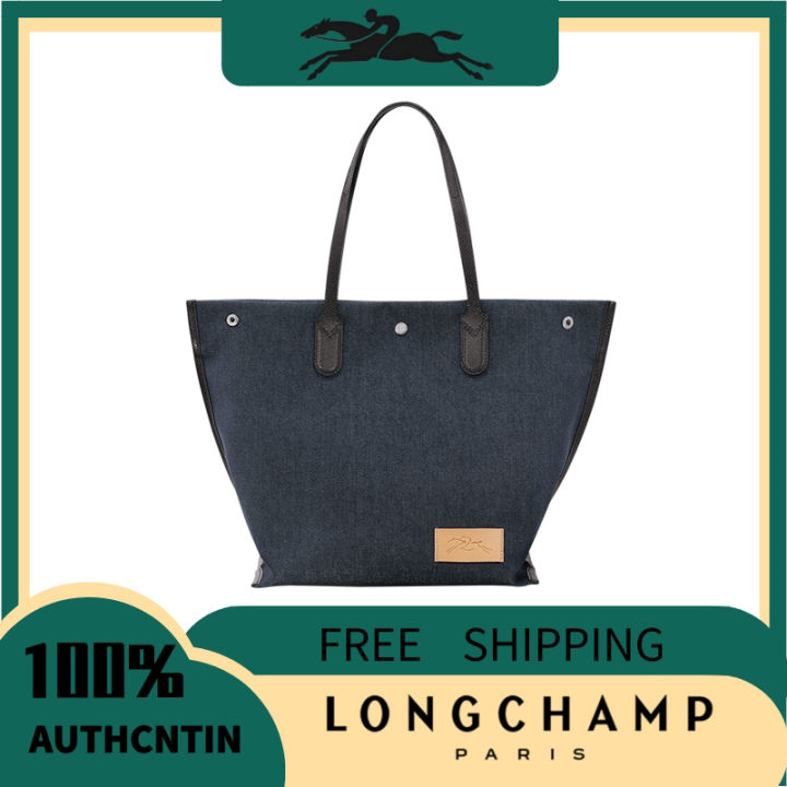 Longchamp denim best sale