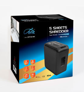 PAPER SHREDDER MACHINES MICRO CUT 5PCS 15LITTERS WITH 1YEARS WARRANTY ANT PAPER SHREDDER ANT-S515M