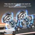 Goojodoq Loa Bluetooth phong cách 5.3 BT Kết nối không dây Hỗ trợ cuộc gọi rảnh tay Tăng cường Âm thanh âm trầm sâu. 