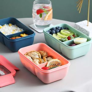 Kotak Makan Transparant 850ml Tempat Makan Lunch Box Bento BPA Free