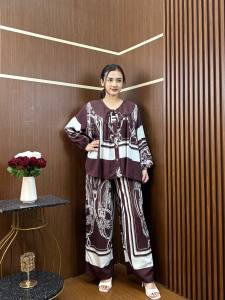 Jasmine One Set Rayon Premium Adem busui Jumbo elegant by Gallery hawet