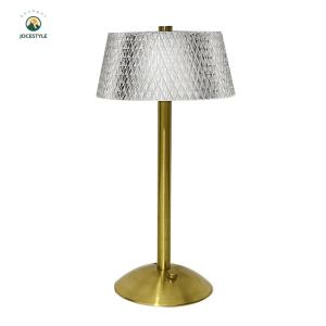 LovSpor❤3 สี LED Crystal Lamp Lamp Dimmable Touch Lamp