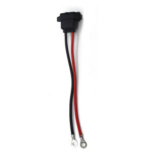 36/48V Universal E-bike Three Vertical Charging Socket E-bike Battery Charger Socket with Cover