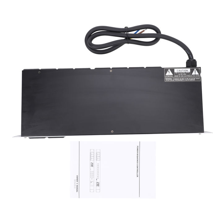 Power Sequencer Controller Sequential Power Strip 8 Channel with 63A ...