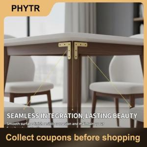 【PHYTR】 L-shaped Iron Corner Code 90 Degree Right Angle Fixator L-shaped Bracket Furniture Bed Frame Cabinet Connector