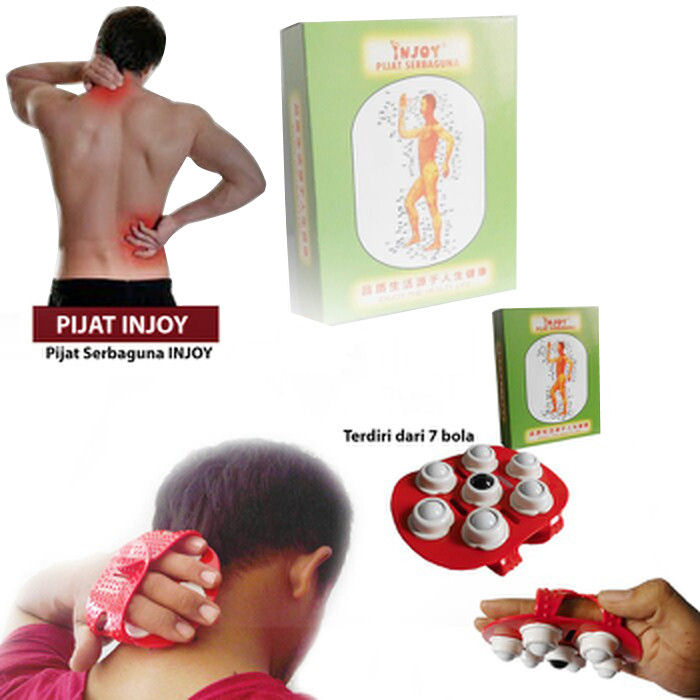 Alat Pijat Serbaguna Injoy Ying Yang Bola Magnet Alat Pijat Roller Alat ...