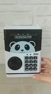 [LittleBHouse]CuteCatMiniATMElectronicPiggyBankCashCoinMachineMoneySavingBox The piggy bank ATM is full TabungDuit-BT249