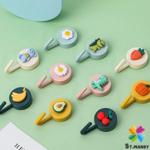 MD ตะขอแขวนติดผนัง ลายการ์ตูนน่ารัก 3D Cartoon coat hook