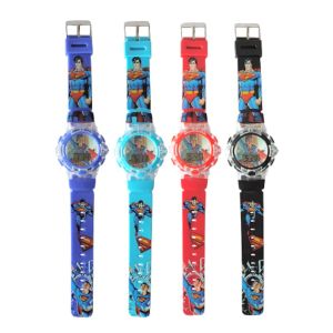 Jam Tangan Anak Karakter Superhero Led dan melody 518