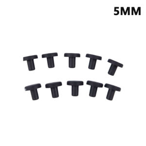 Fantic 10pcs Solid Rubber Hole caps 3-12mm High Temperature Resistance Seal HOLE ปลั๊ก