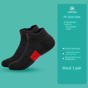 Pro-Tactical Basketball Socks with Hydro-Vent Tech | 3-Pack Organic Cotton for Cement Court & Trail Running | Shock Absorbent Towel Sole + Anti-Slip