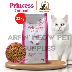 22kg Princess Cat Cats Dry Food All Stages Adult Kitten Pet Complete Daily Meal Balanced Diet