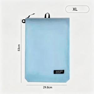 Waterproof Travel Storage Pouch Portable Zipper Organizer Bag for Clothes Toiletries Luggage