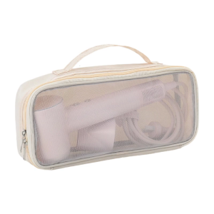 Lightweight Nylon Protector Sleeve For Blow Dryer Flat Irons Heat Resistant Interior Secure Zippered Closure Holder