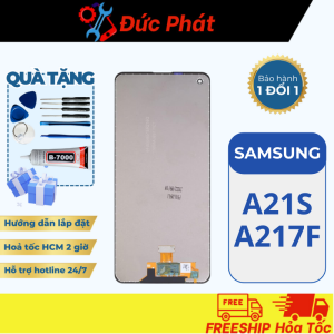 Màn Hình THAY THẾ Samsung A21S/A217F Chuẩn (Tặng kèm keo dán và bộ sửa)