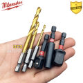 Bộ mũi vít đa năng 40 chi tiết SHOCKWAVE hãng Milwaukee | Bộ bắt vít, mũi khoan và đầu bắn tôn chuôi lục giác 6.35mm cho máy khoan bắt vít pin, mũi bắt vít 2 đầu 4 cạnh bake nam châm từ siêu cứng chống gỉ, chống tòe. 