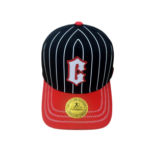 Nón Lưỡi Trai Streetwear Cashiba Kẻ Sọc - Form Đứng - Logo Patch 2 Lớp - Nam Nữ