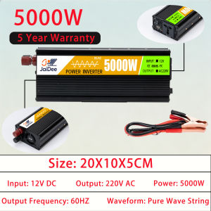 Intelligent inverter ideal for home emergency camping outdoor work. Compatible with multiple devices. Smart safety features low noise plug-and-play long-lasting power supply—keeps your life and work running when there’s no mains electricity