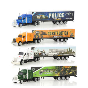 5 Colors Simulation Container Alloy Truck Diecast Model Car Gifts Disassemble Sliding Vehicle Educational Toys for Children Boys