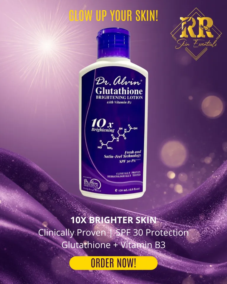 glutathione lotion by dr alvin review Body Dermatologist tested. 120ml Dr Alvin Glutathione Body Lotion