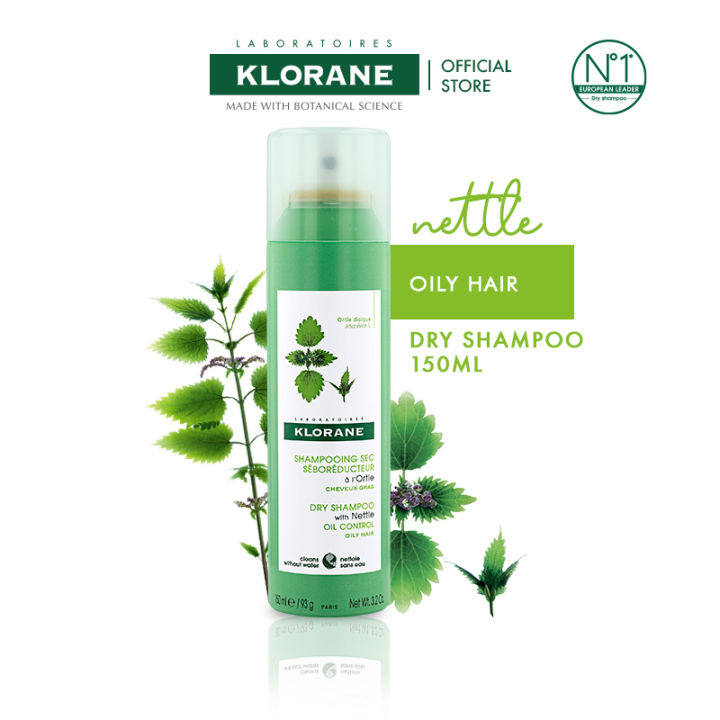 Klorane Nettle Dry Shampoo (150ml) Lazada