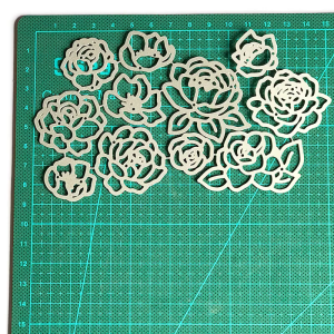 Rose Flower Metal Cutting Dies Handmade Crafts DIY Scrapbooking Embossing Supplies for Children Kids Girls Boys