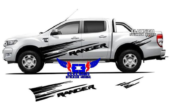 Ford Ranger Body Decal Sticker R2 | Lazada