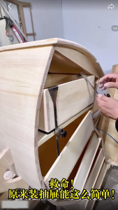 MultiPurpose Drawer Panel Installation Jig Positioning Clamp Adjustable Stopper Steel Construction Toolfrees Setups