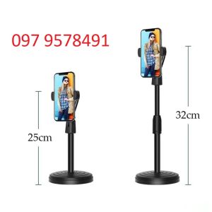 Đế đỡ điện thoại để bàn DC01 có điều chỉnh chiều cao được 25-32cm chất liệu hơp kim chắc chắn