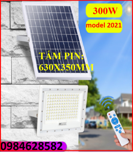 Đèn pha năng lượng mặt trời 300W mắt ngọc cao cấp