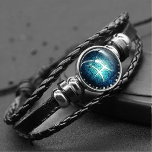 CRRJU Fashion Trends Korean Models Men and Women Braided Rope Bracelet 006