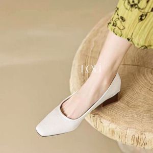 LOEI Ivana Sepatu Pantofel Kerja Wanita Sepatu Hak Tahu Wanita Polos 8807