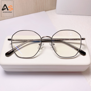 [3-5/8 Hoàn Tiền 25%] Gọng kính lục giác thời trang nam nữ cá tính sang trọng 29265A