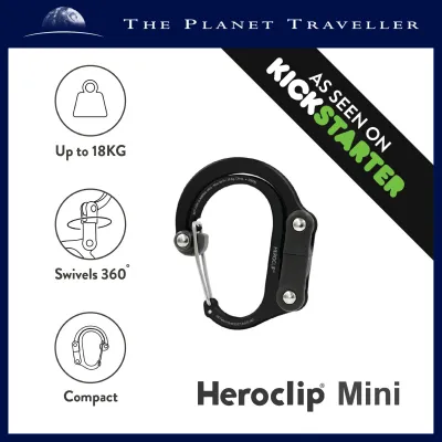 Heroclip Mini Carabiner Hook Clip