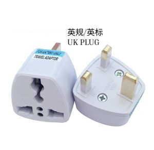 3 Pin Conversion Plug Universal Adapter British Socket Adapter Plug 中国插头
