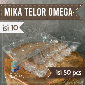 MIKA TELUR AYAM OMEGA ISI 10 MIKA TELOR OMEGA ISI 10 MIKA TRAY TELUR ISI 10
