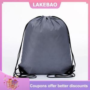 【LAKEBAO】 Xách tay Túi thể thao dây kéo vành đai cưỡi Ba lô phòng tập thể dục Giày Túi lưu trữ túi