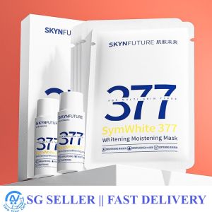 [SG SELLER] SKYNFUTURE 377 Whitening Mask Moisturizing Niacinamide Brightens Skin Tone Refreshing Face Mask